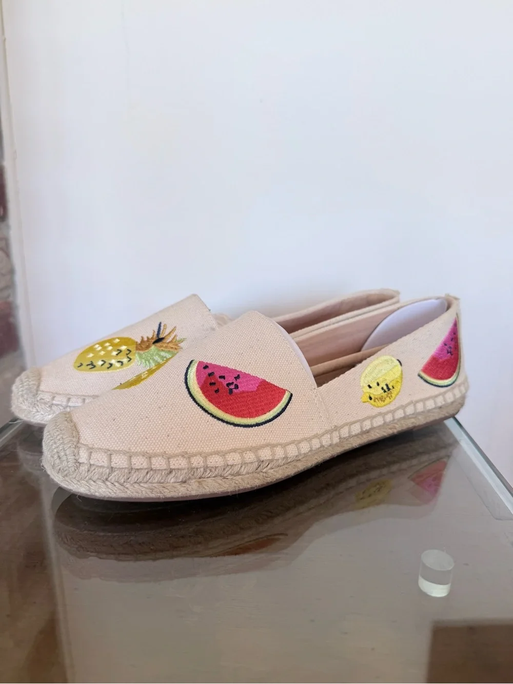 J. Crew light canvas